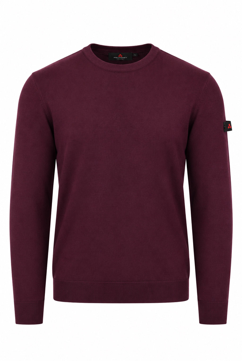 Maglia girocollo uomo in lana e cotone Exmoor
