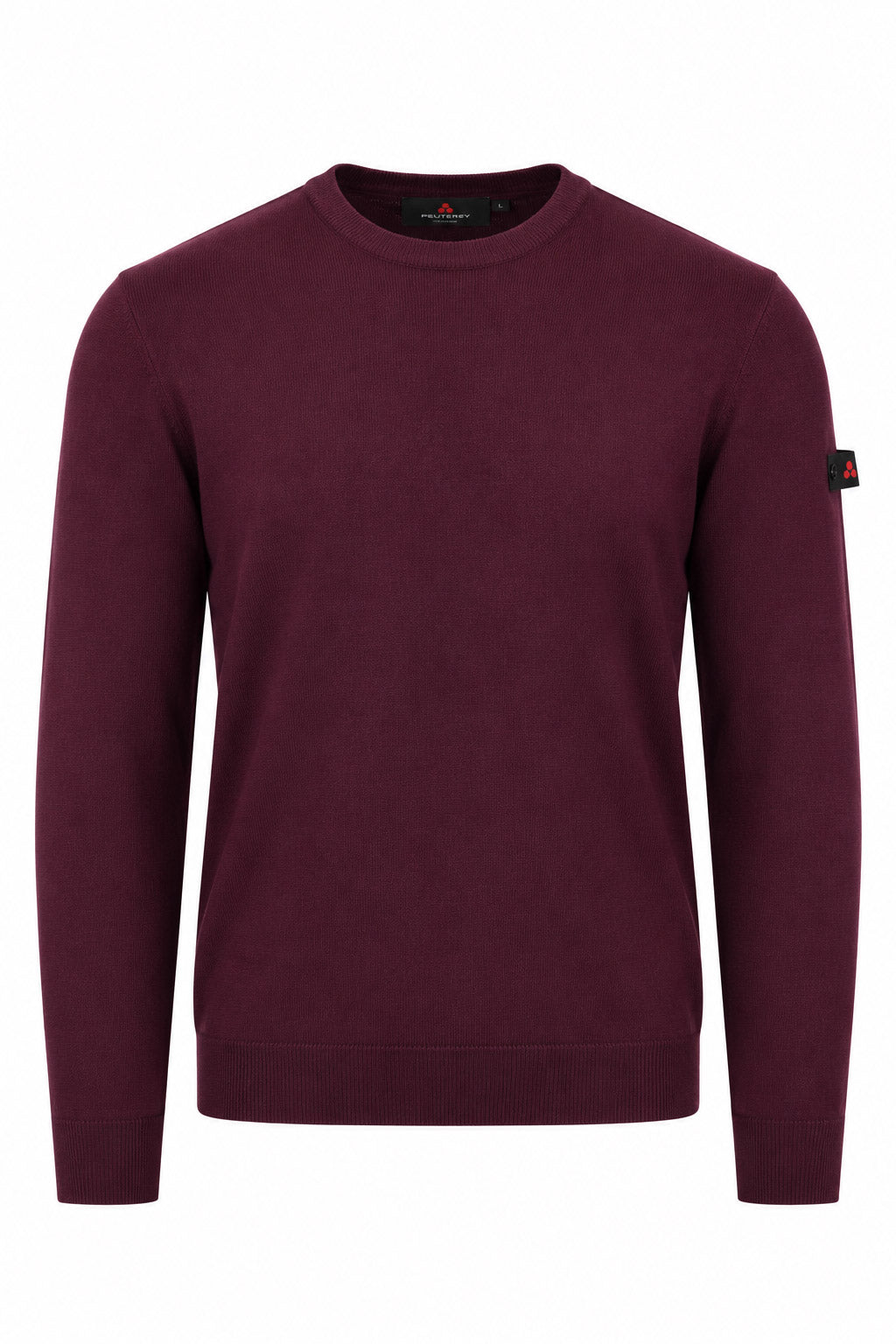Maglia girocollo uomo in lana e cotone Exmoor