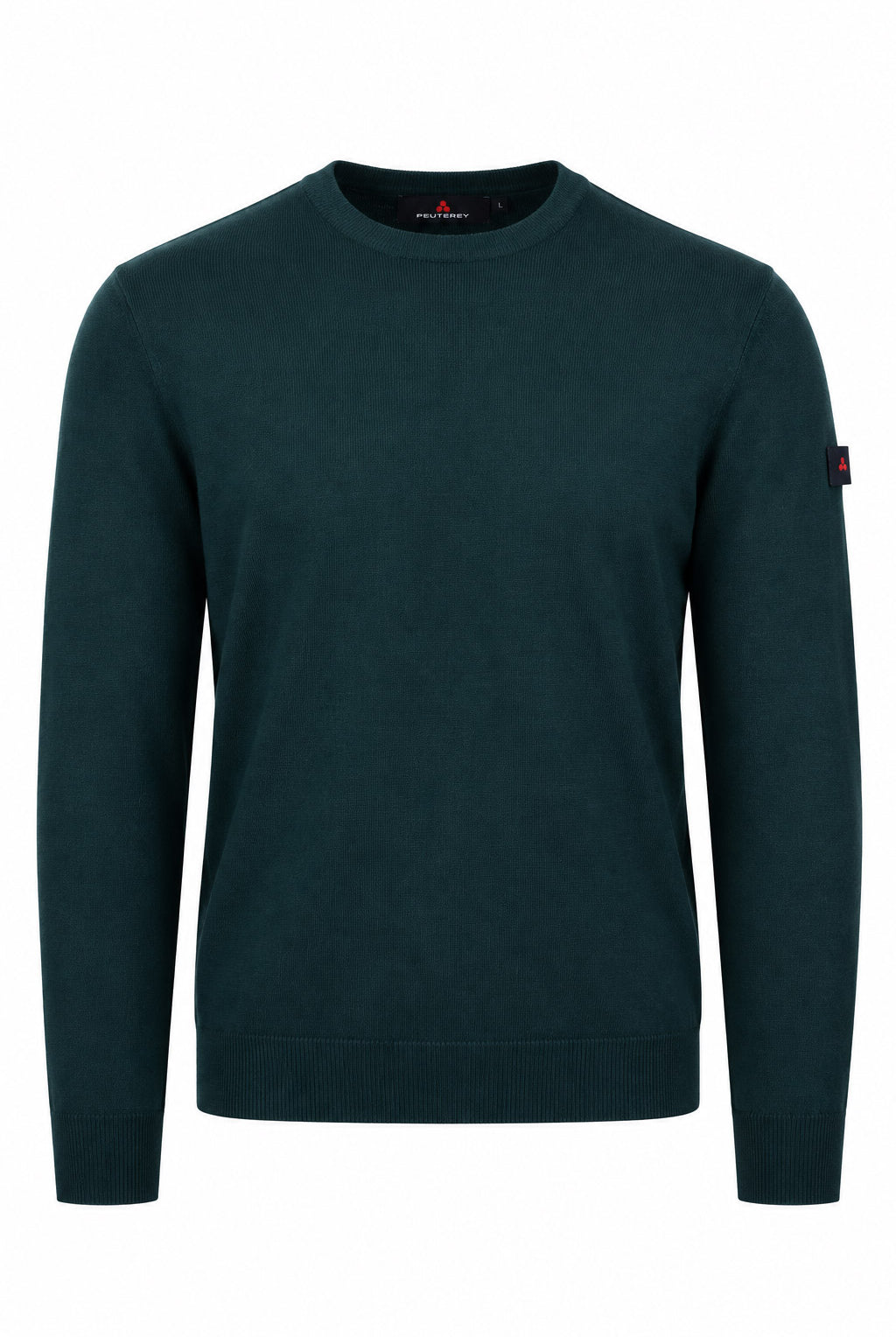Maglia girocollo uomo in lana e cotone Exmoor