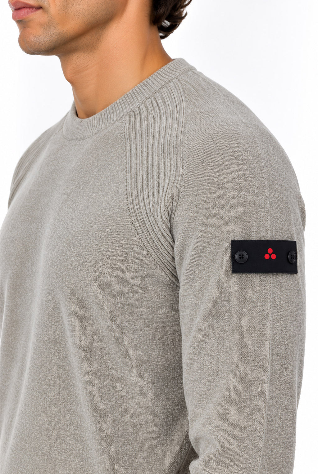 Maglia girocollo uomo in ciniglia Siron