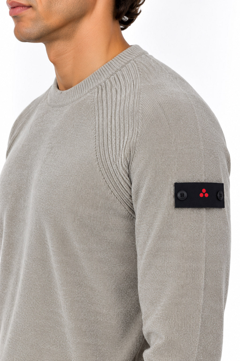 Maglia girocollo uomo in ciniglia Siron