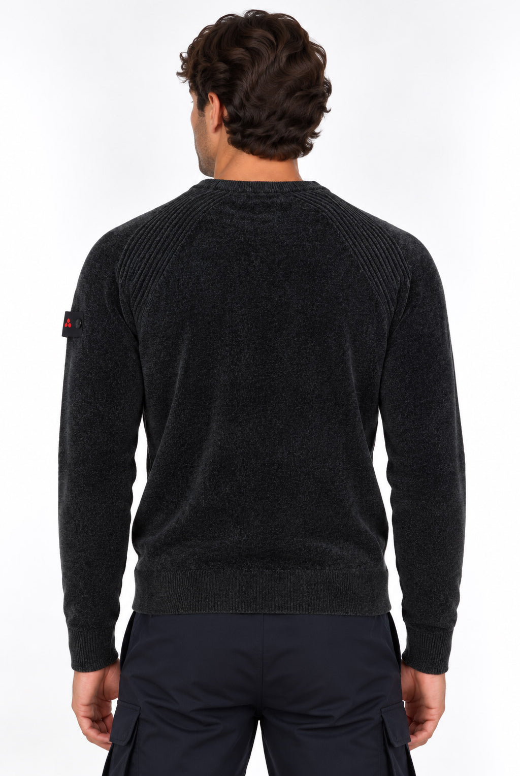 Maglia girocollo uomo in ciniglia Siron