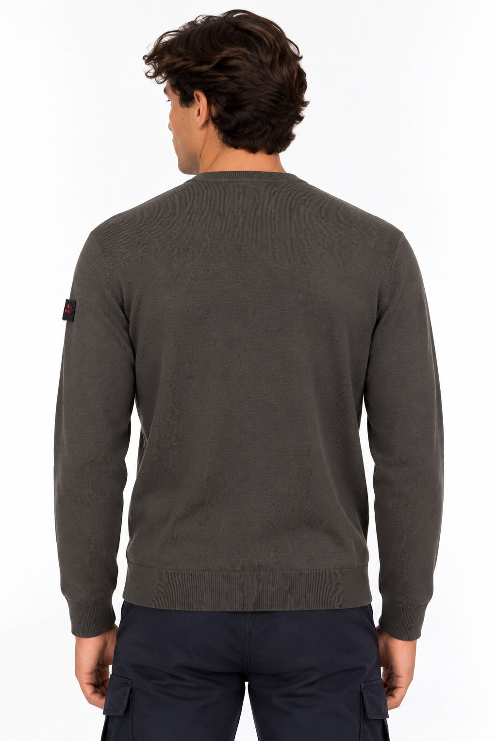Maglia uomo girocollo in lana leggera finezza 16 Thera