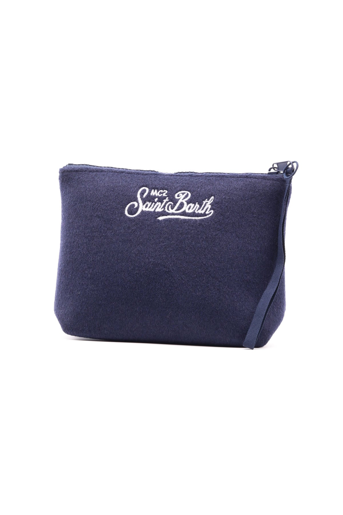 Pochette in Feltro con Ricami Cortina St. Barth