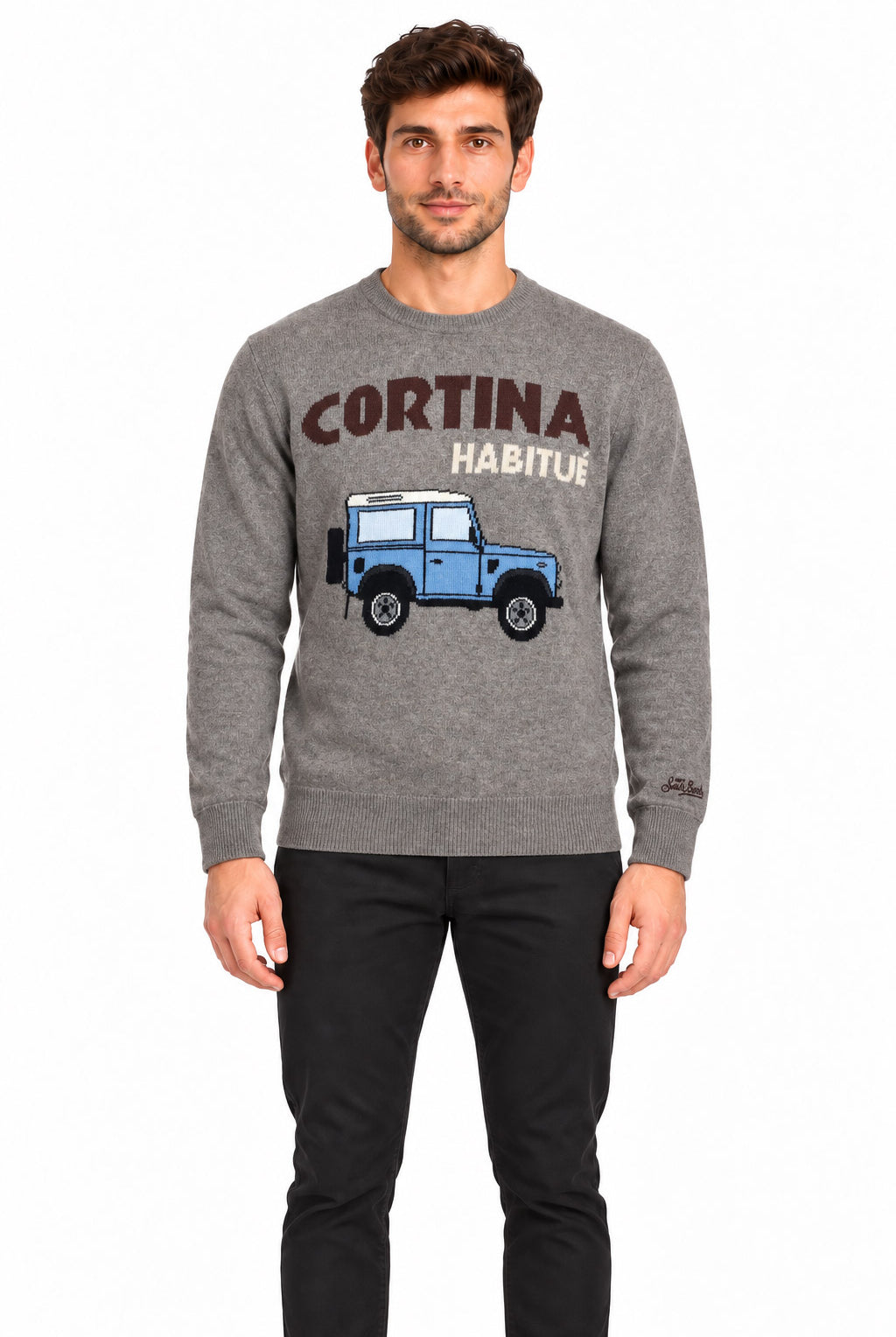 Maglia in lana Cortina Habitue heron