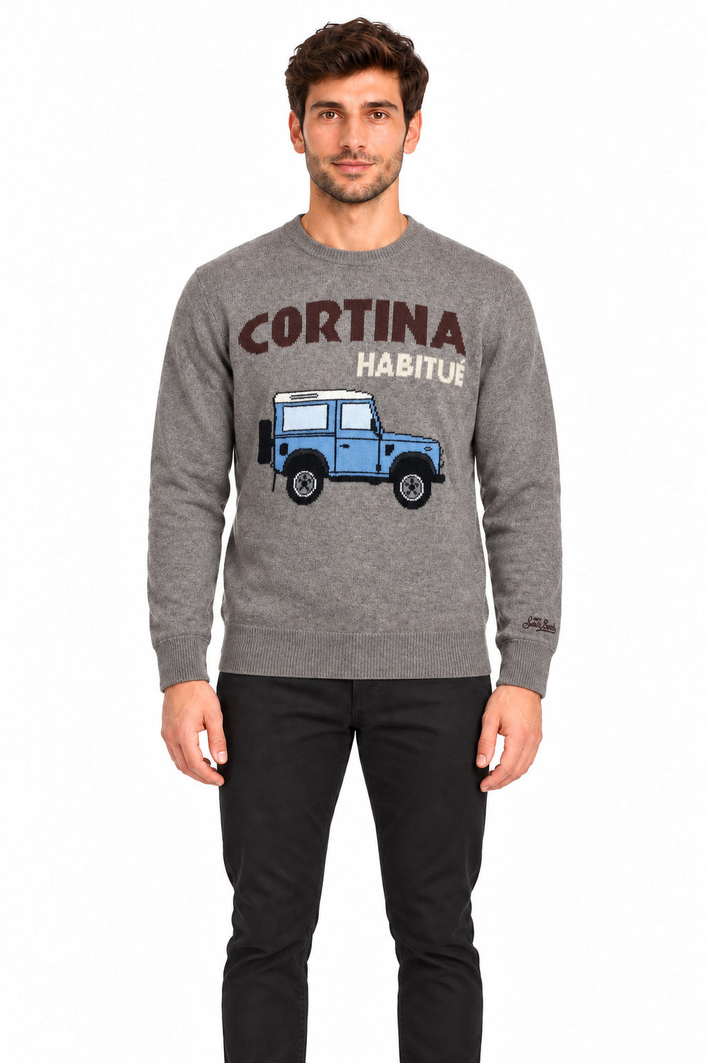 Maglia in lana Cortina Habitue heron