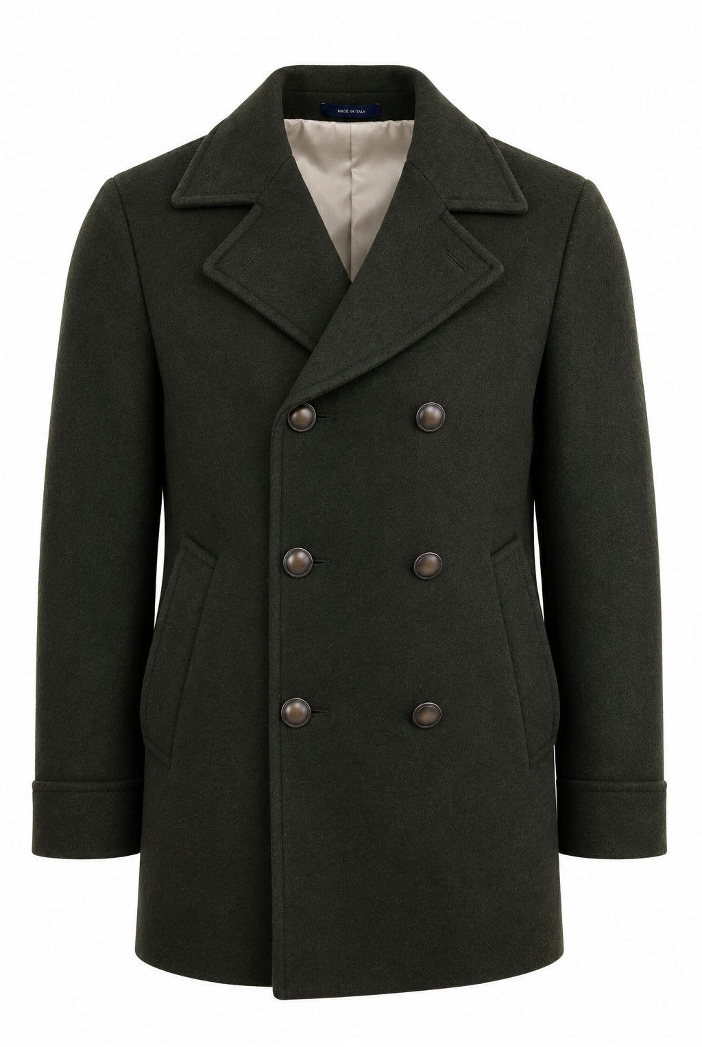 Giacca doppiopetto peacoat