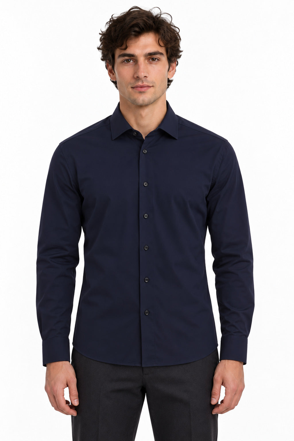 Camicia Uomo Active Shirt in Tessuto Tecnico Stretch