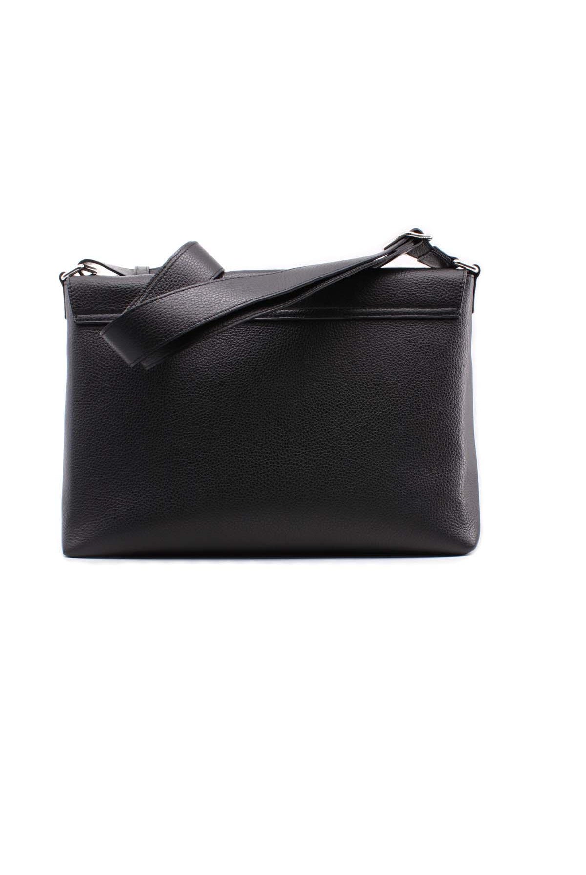 Borsa messenger uomo in pelle Micron