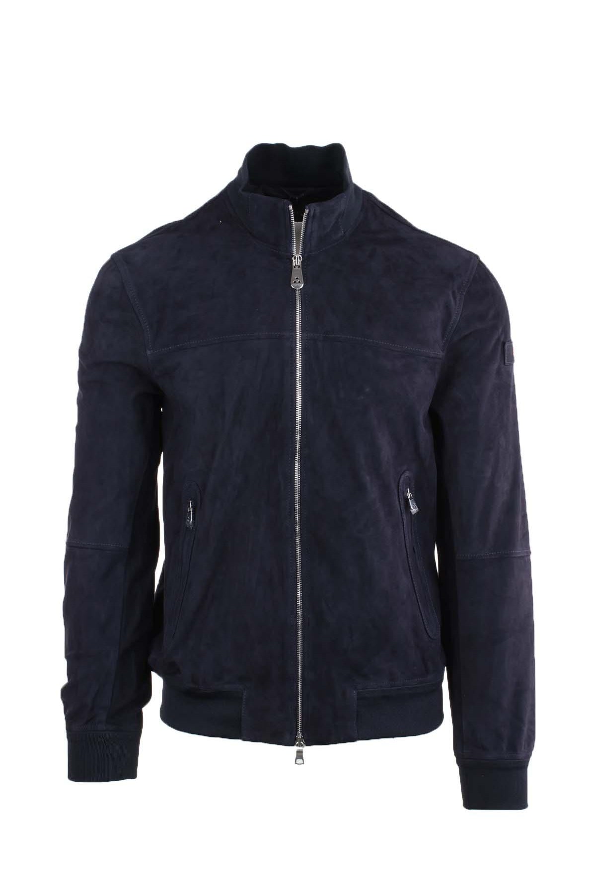 Bomber in pelle scamosciata Sands
