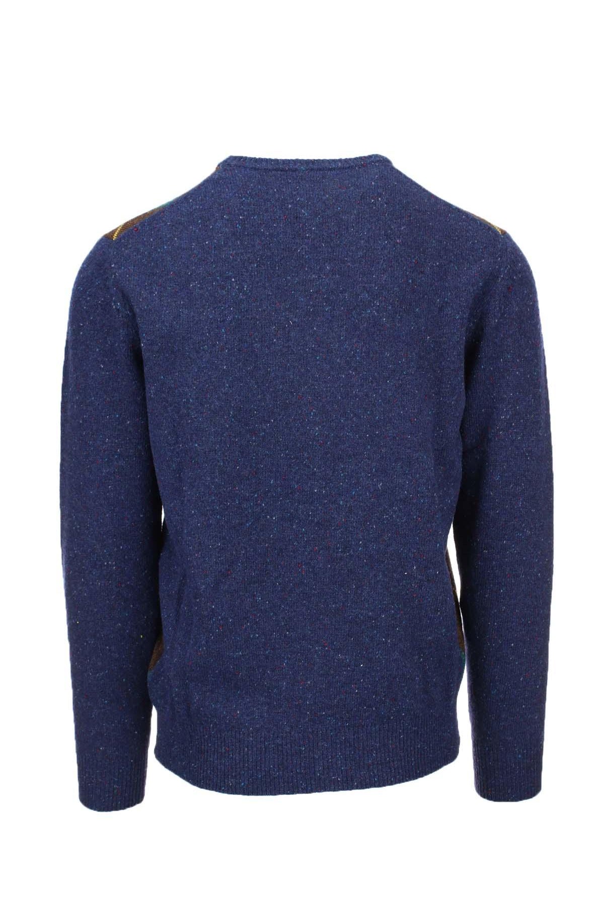 Maglia pullover girocollo rombi Donegal Argyle
