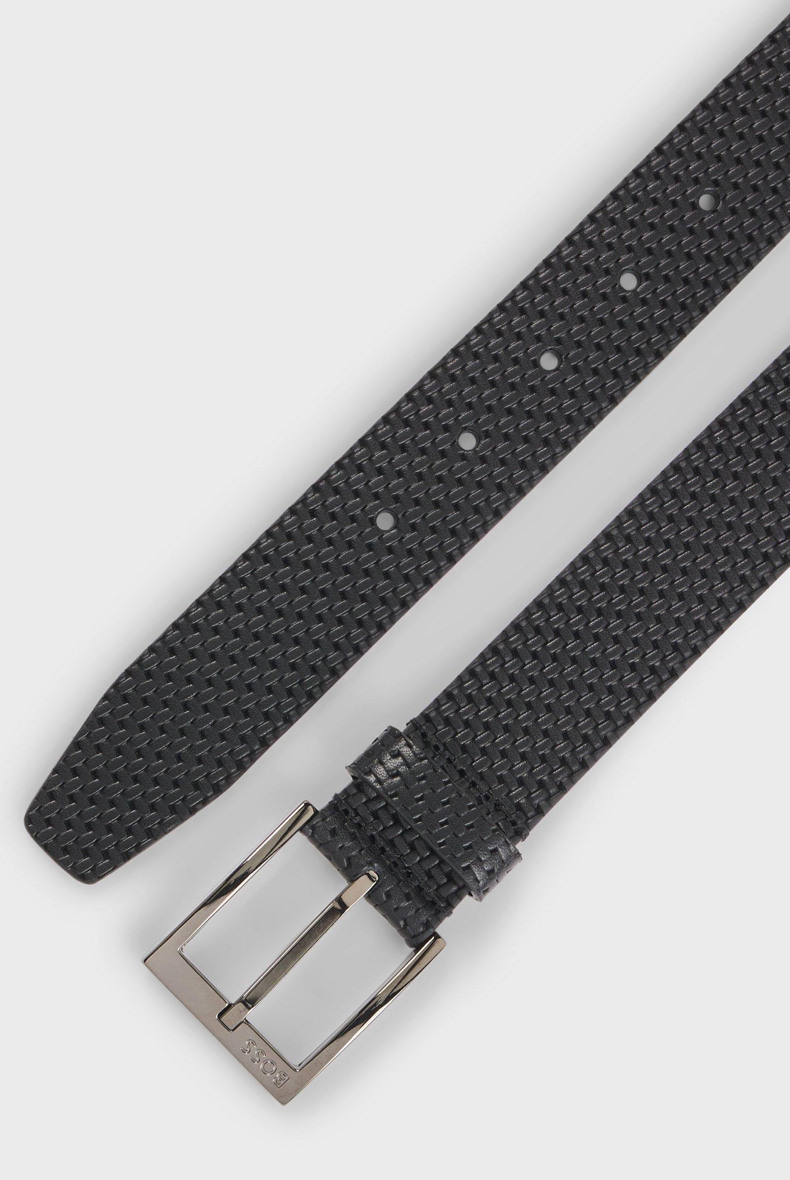 Cintura Boss effetto intrecciato