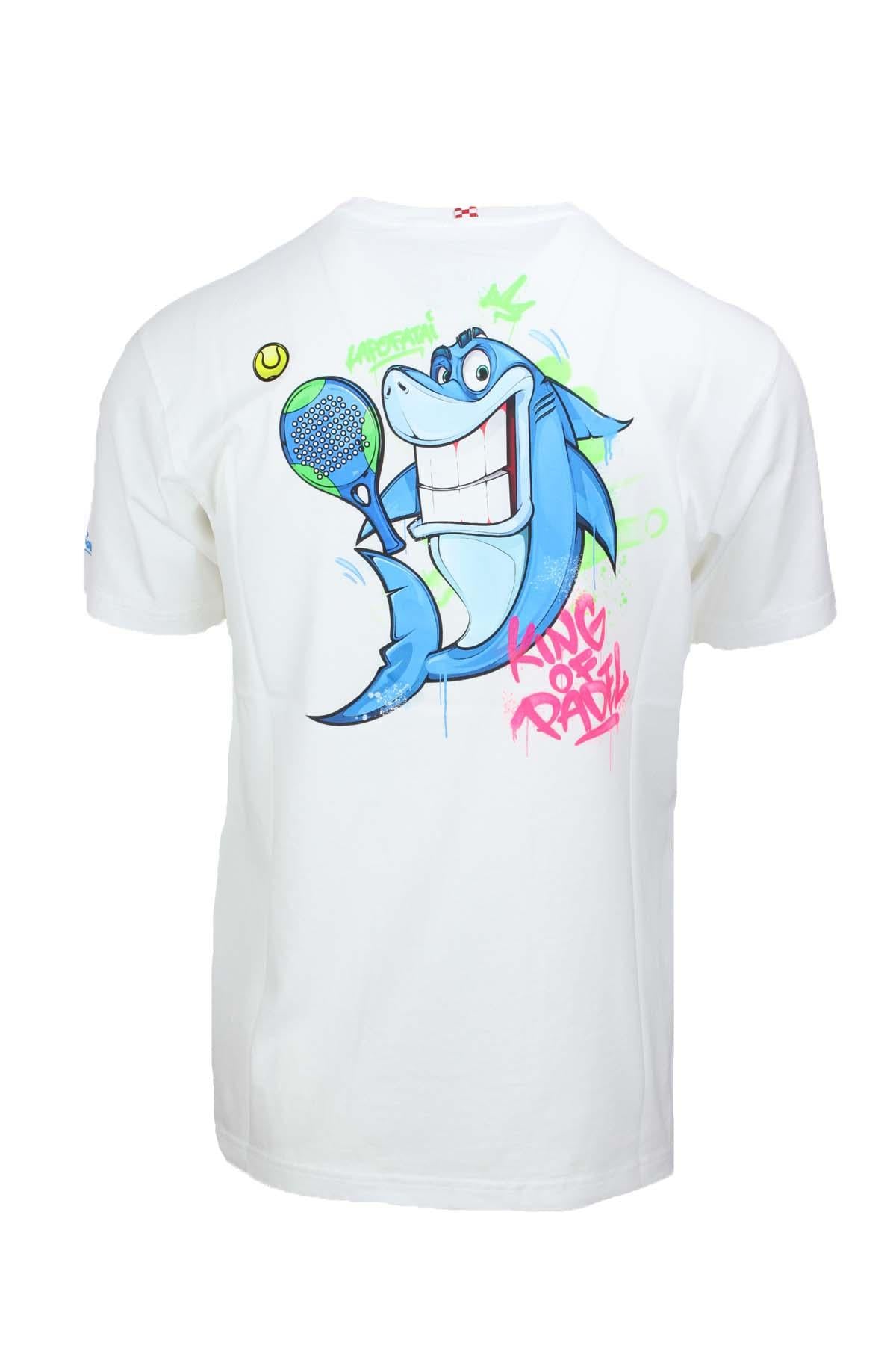Tshirt Crypto Puppets king of Padel MC2 Saint Barth