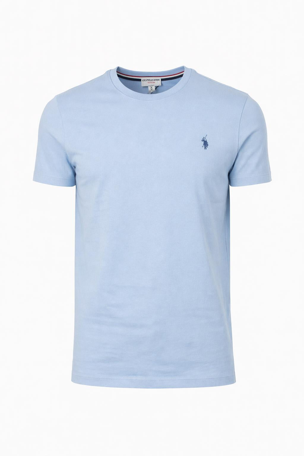 T-Shirt Uomo Cotone con logo ricamato