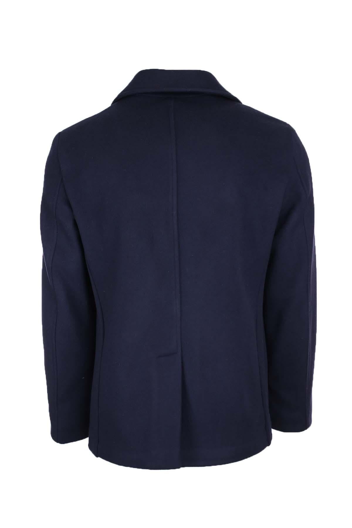 Giacca Peacoat doppiopetto in lana.
