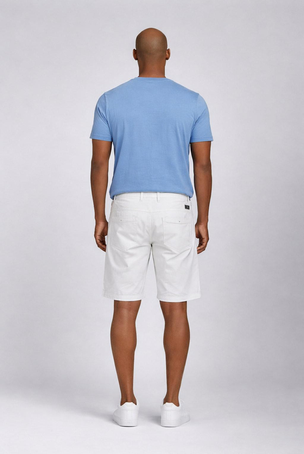 Bermuda Uomo in Cotone Stretch con Logo
