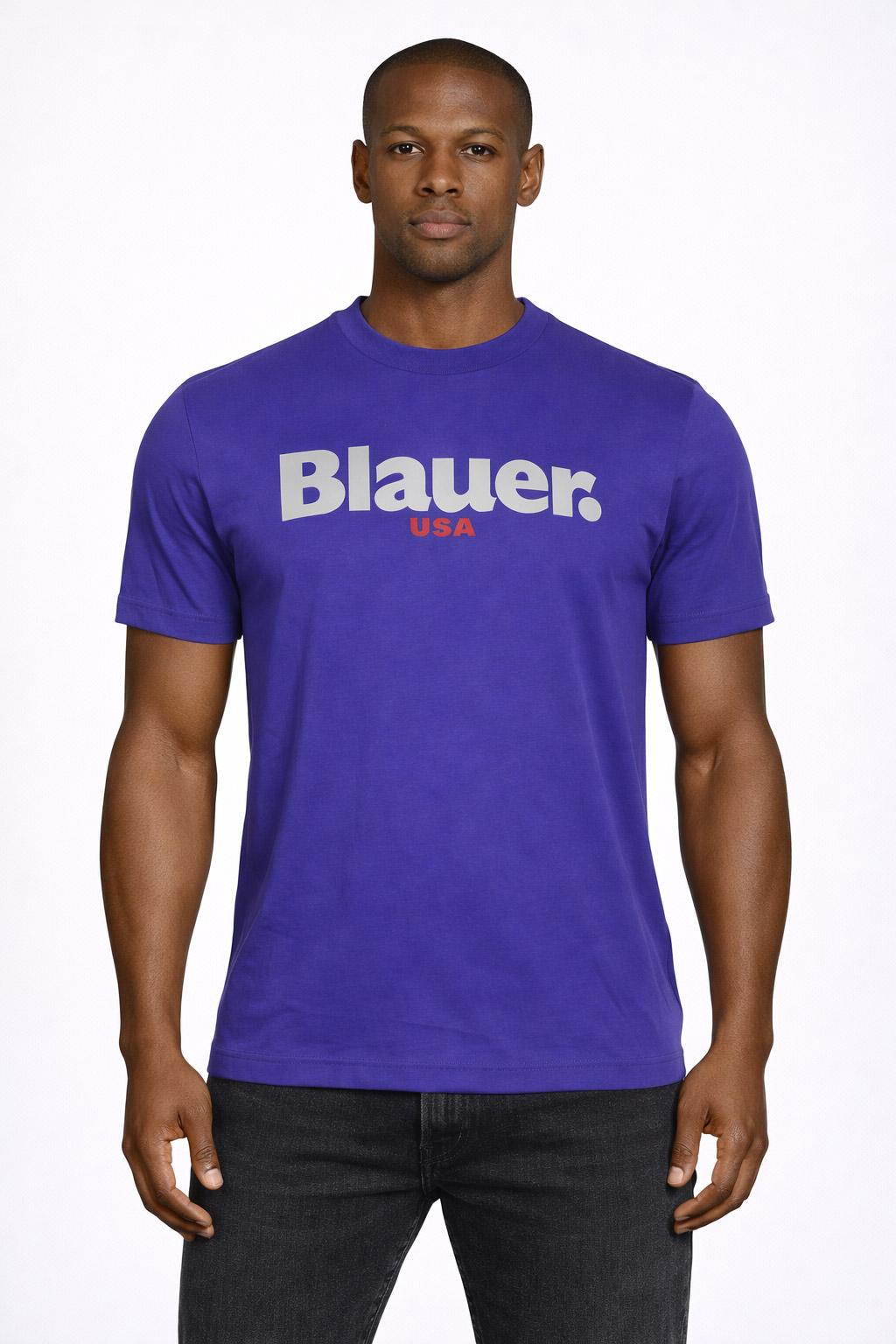 Tshirt Uomo in Cotone con Stampa Logo ERNST