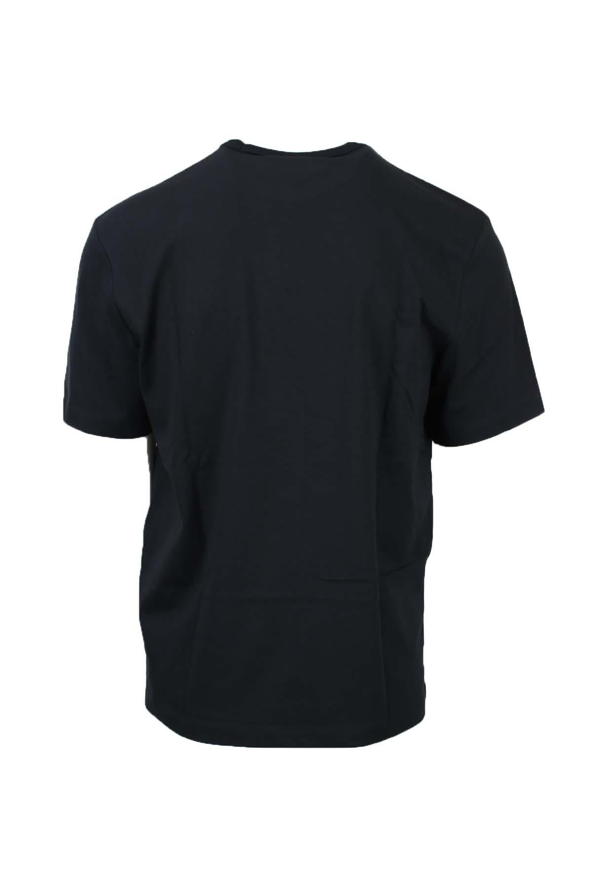 T-shirt mezza manica scudetto Blauer argento NYPD
