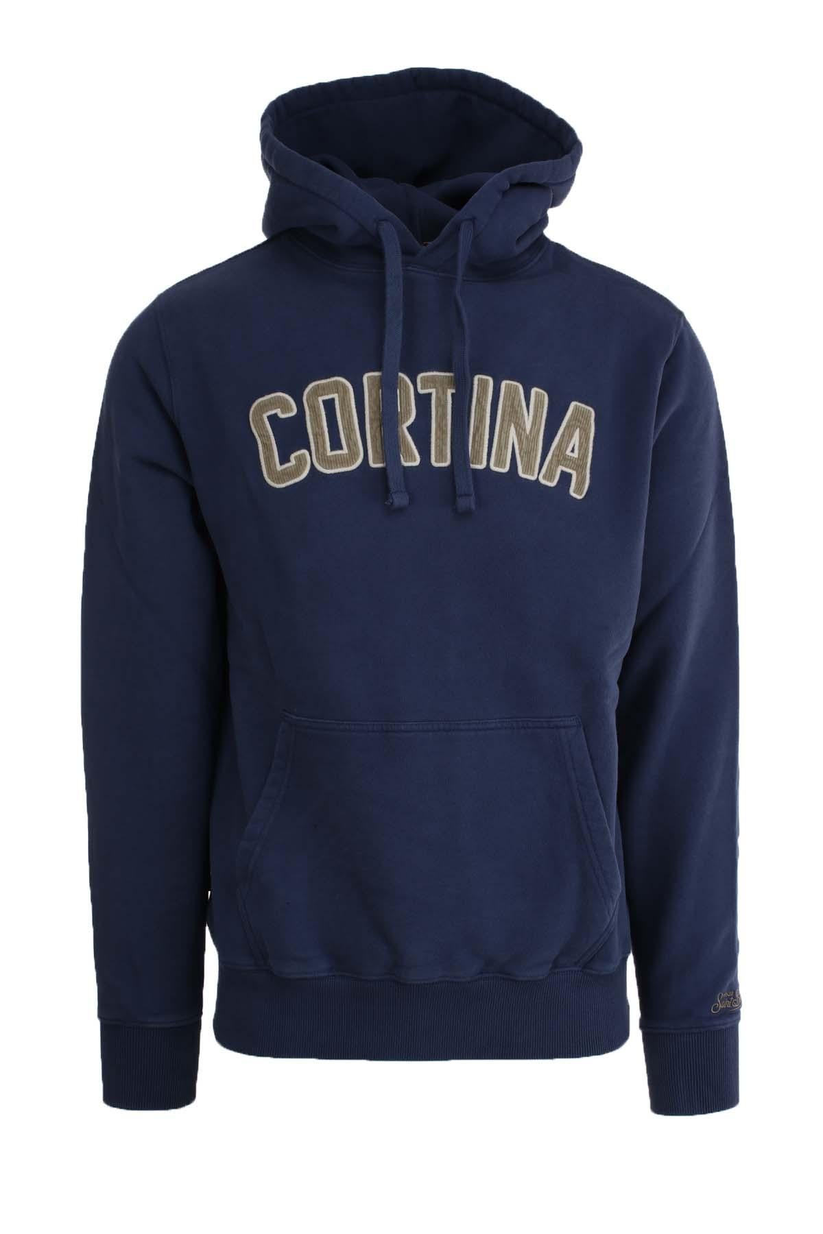 Felpa con cappuccio Cortina