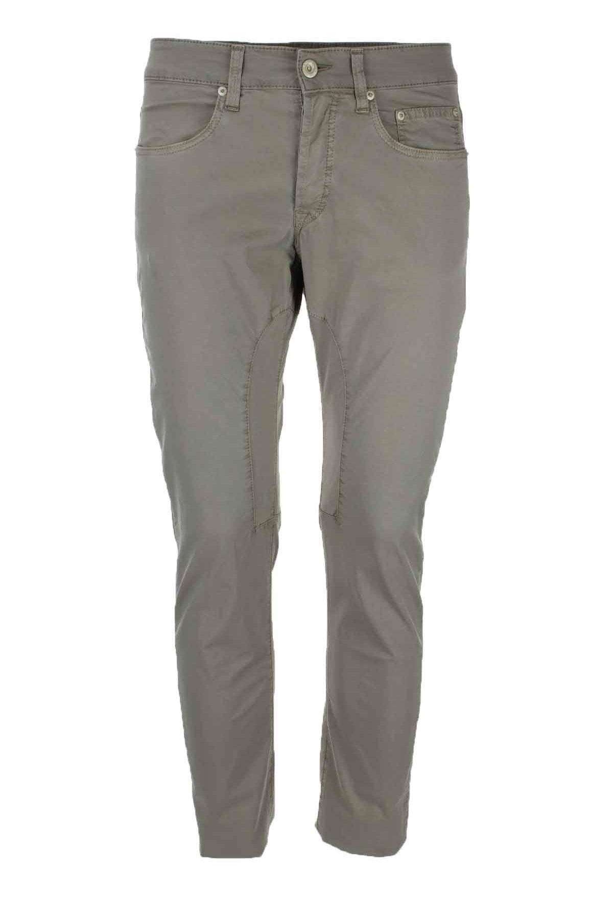 Pantalone in cotone con toppa