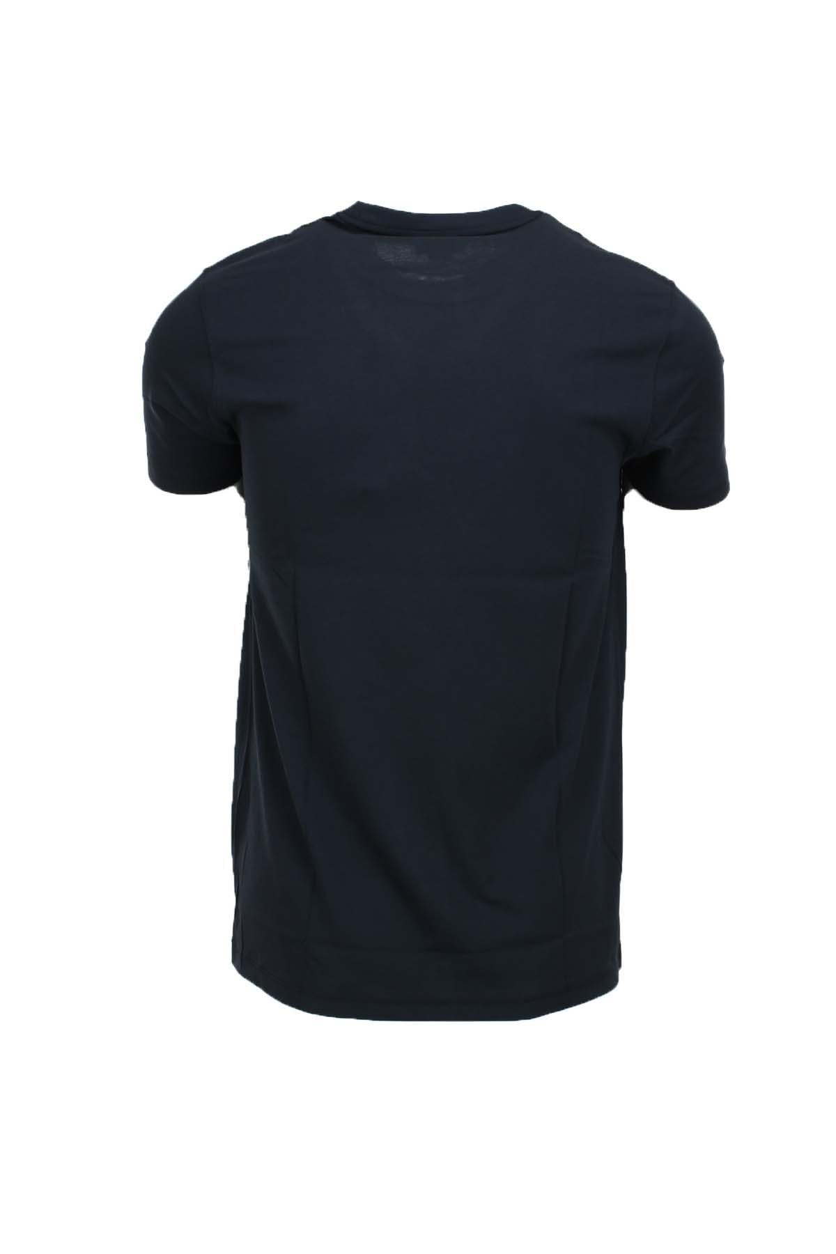 T-shirt mezza manica in cotone con logo