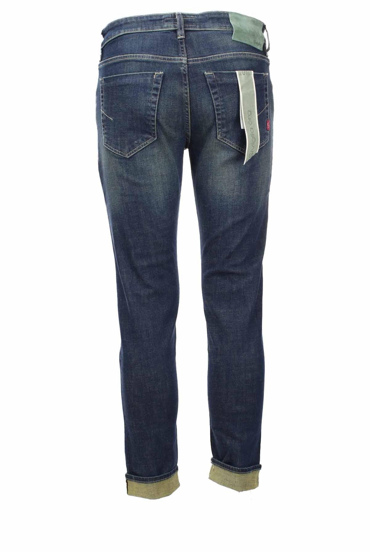 Jeans denim 5 tasche thè