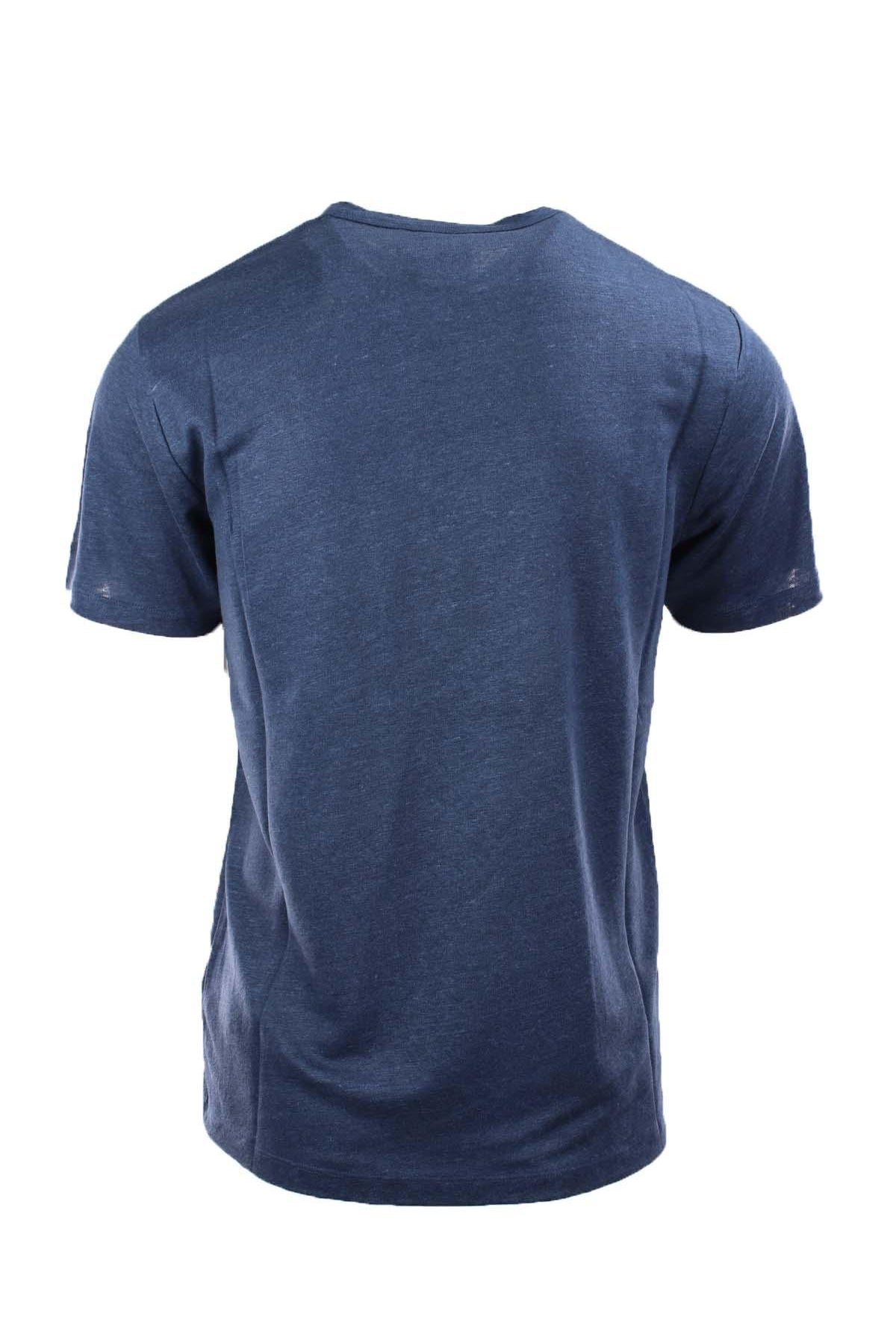 Tshirt mezza manica in lino Saint Barth MC2