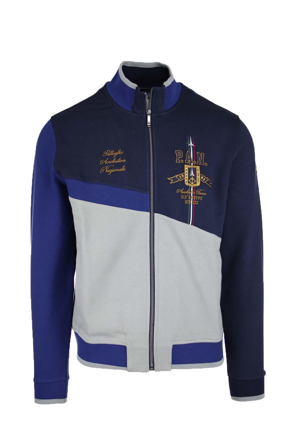 Felpa multicolor zip Pattuglia Acrobatica Mazionale