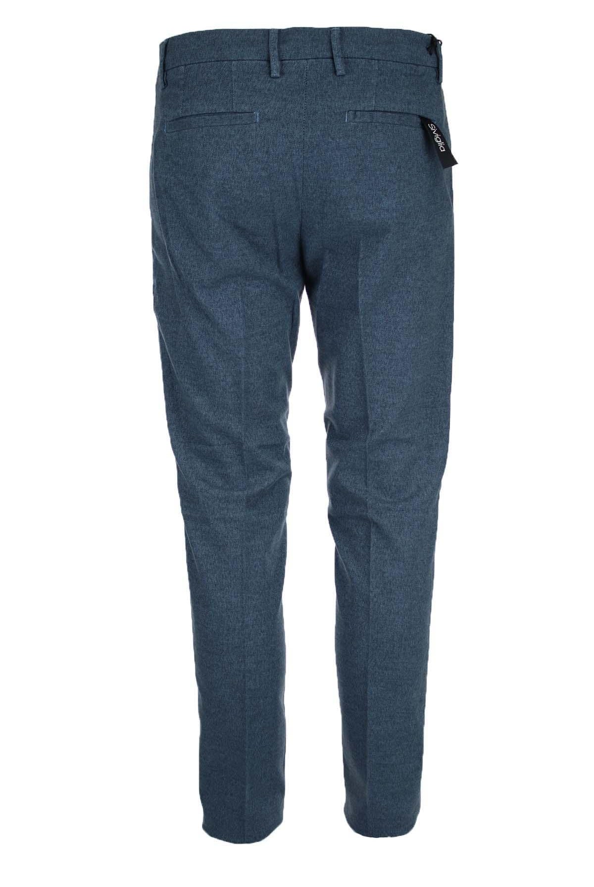 Pantalone in misto cotone stretch