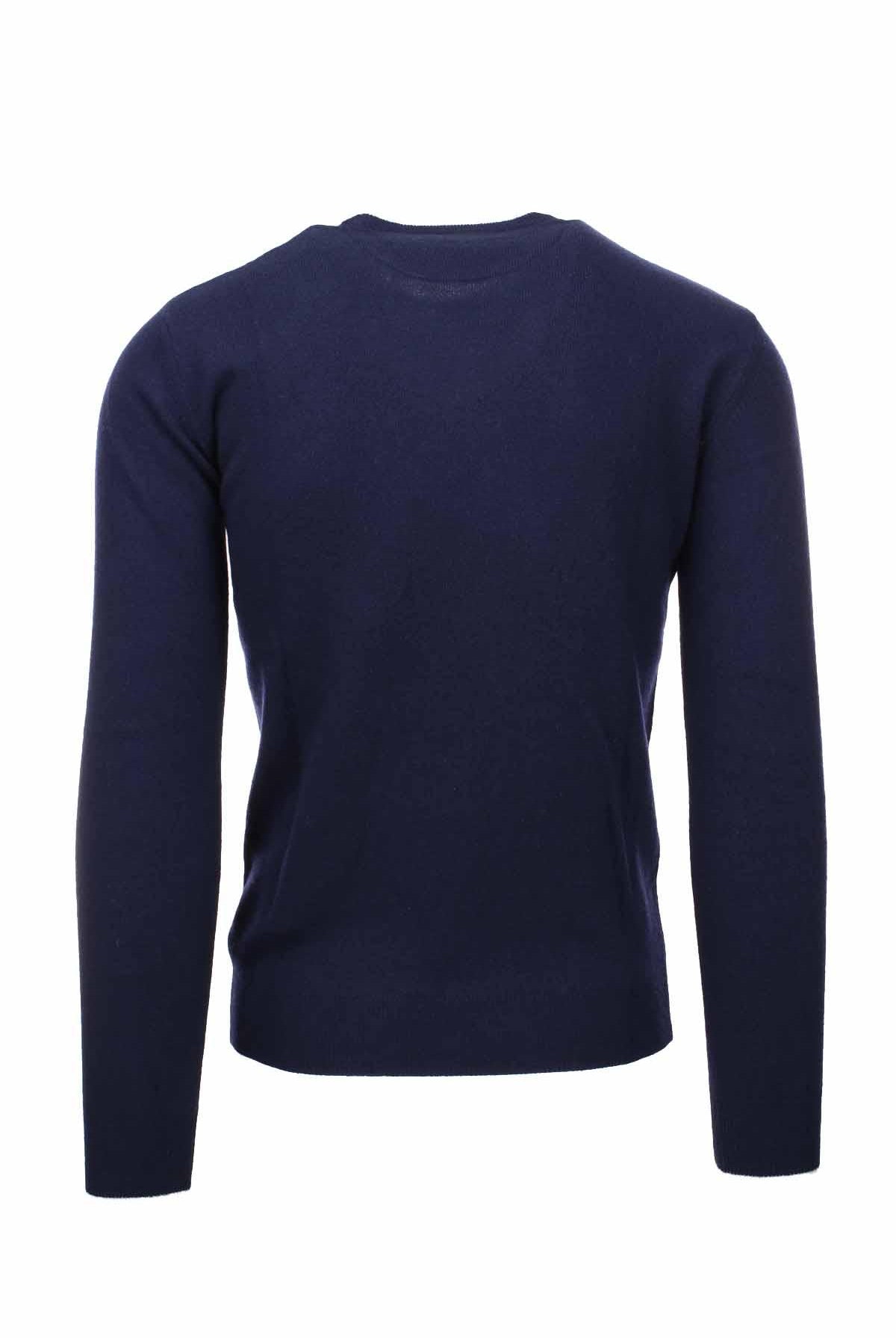 Pullover girocollo in lana