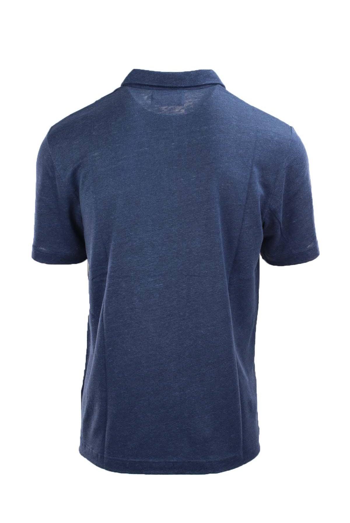 Polo mezza manica in lino Fraser