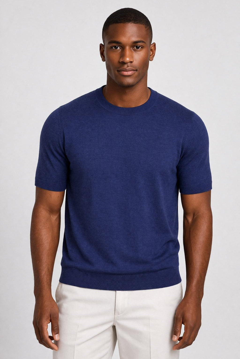 Maglia Uomo Girocollo in Seta