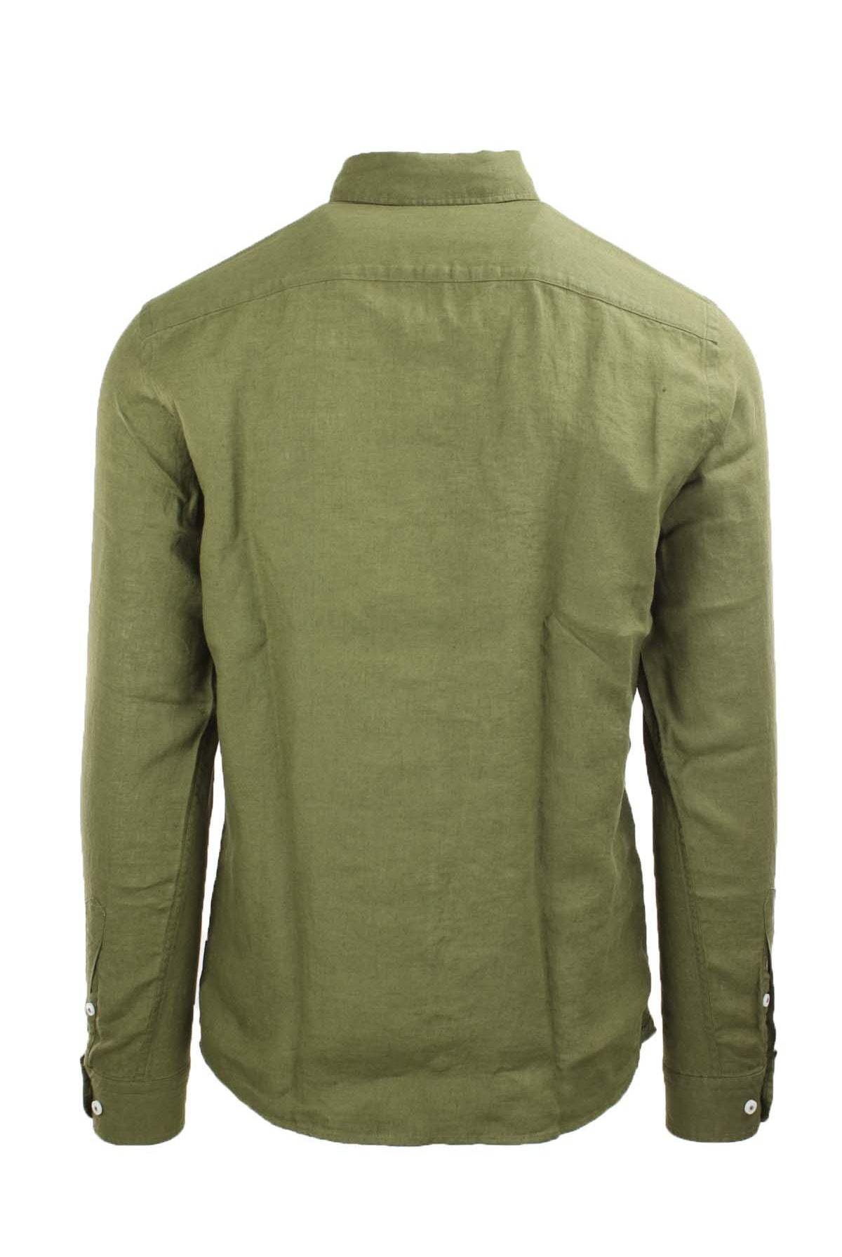 Camicia in lino Boss