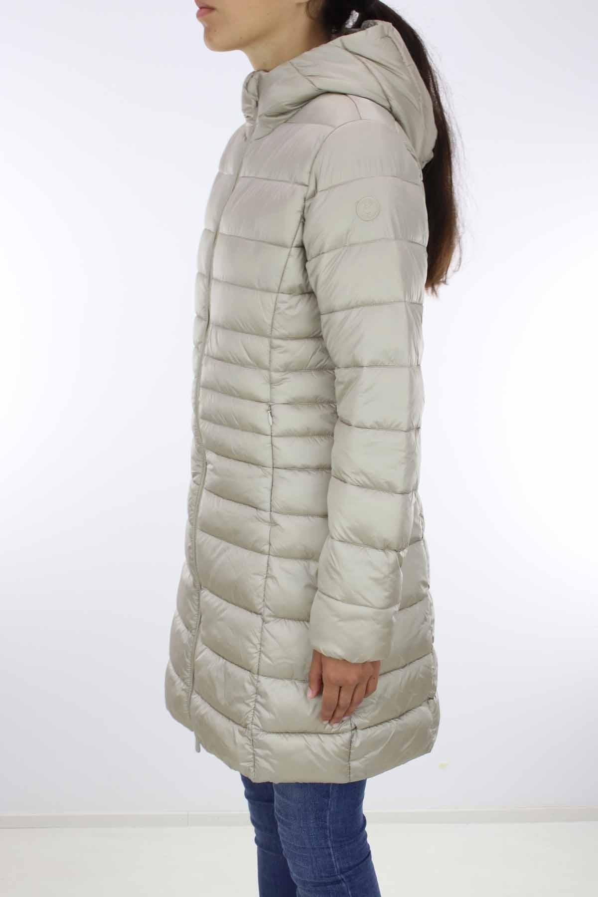 Cappotto lungo con cappuccio Camille