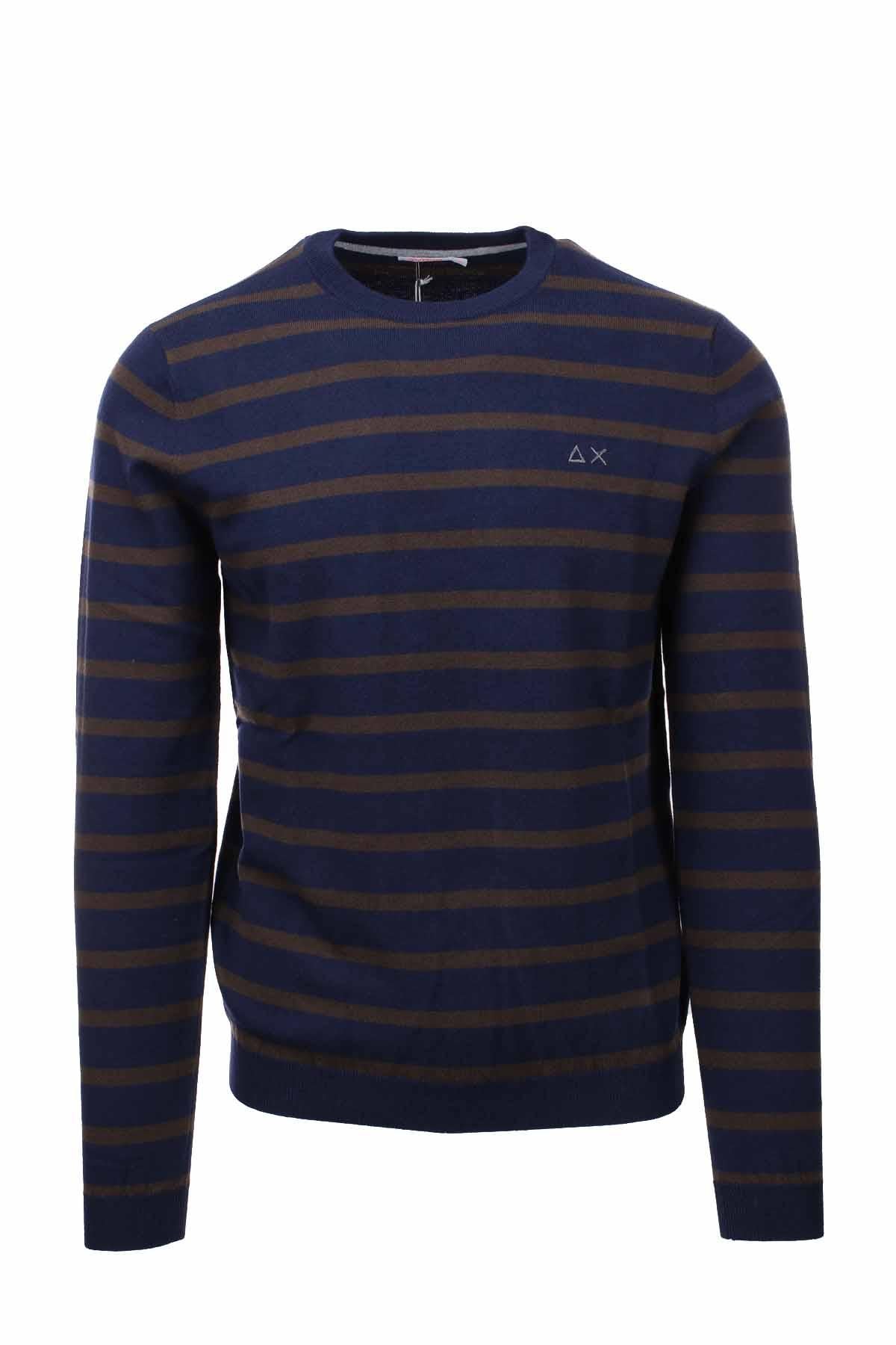 Pullover girocollo fantasia