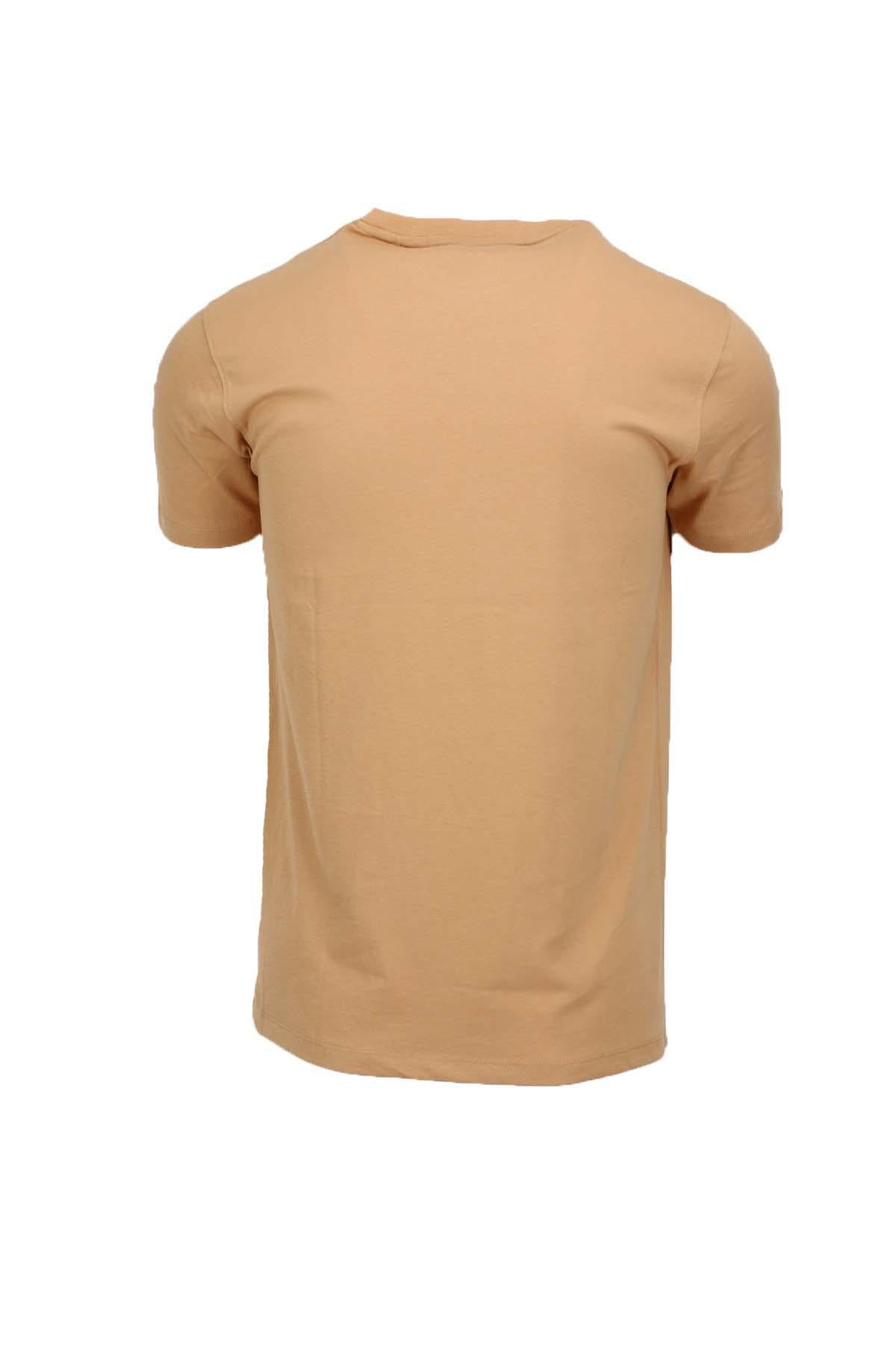 T-shirt mezza manica in cotone con logo