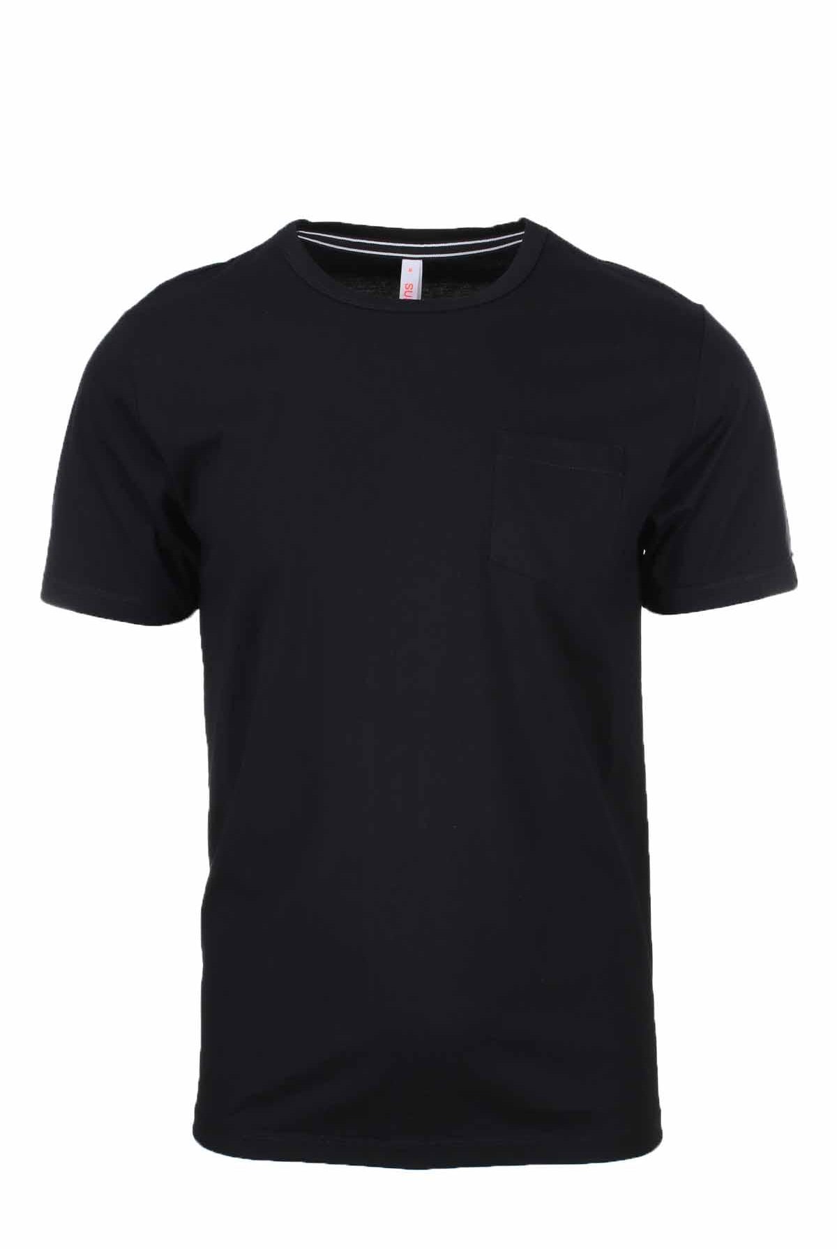 T-shirt mezza manica con taschino