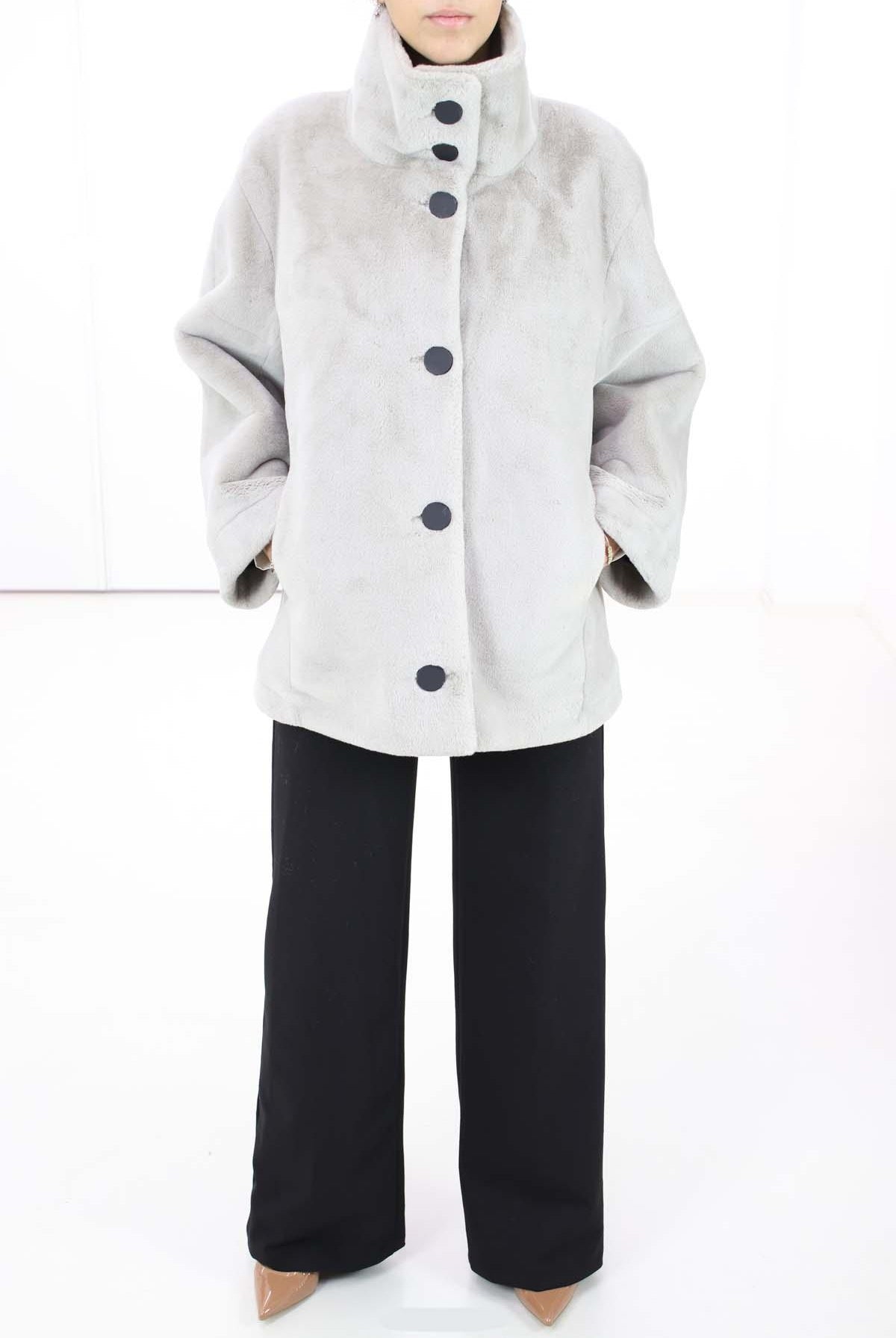 Giacca Eco Fur K Wom in ecopelliccia