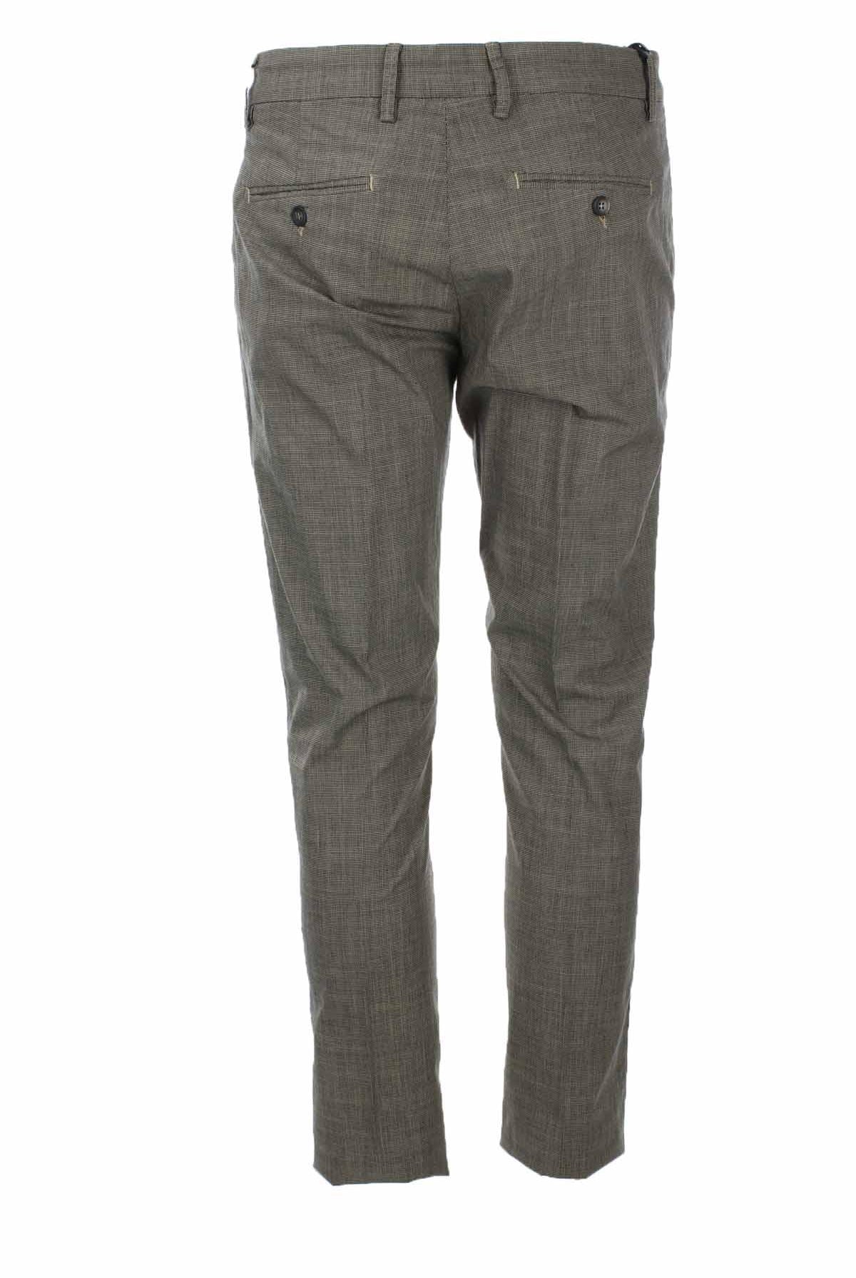 Pantalone Chino in cotone e lino