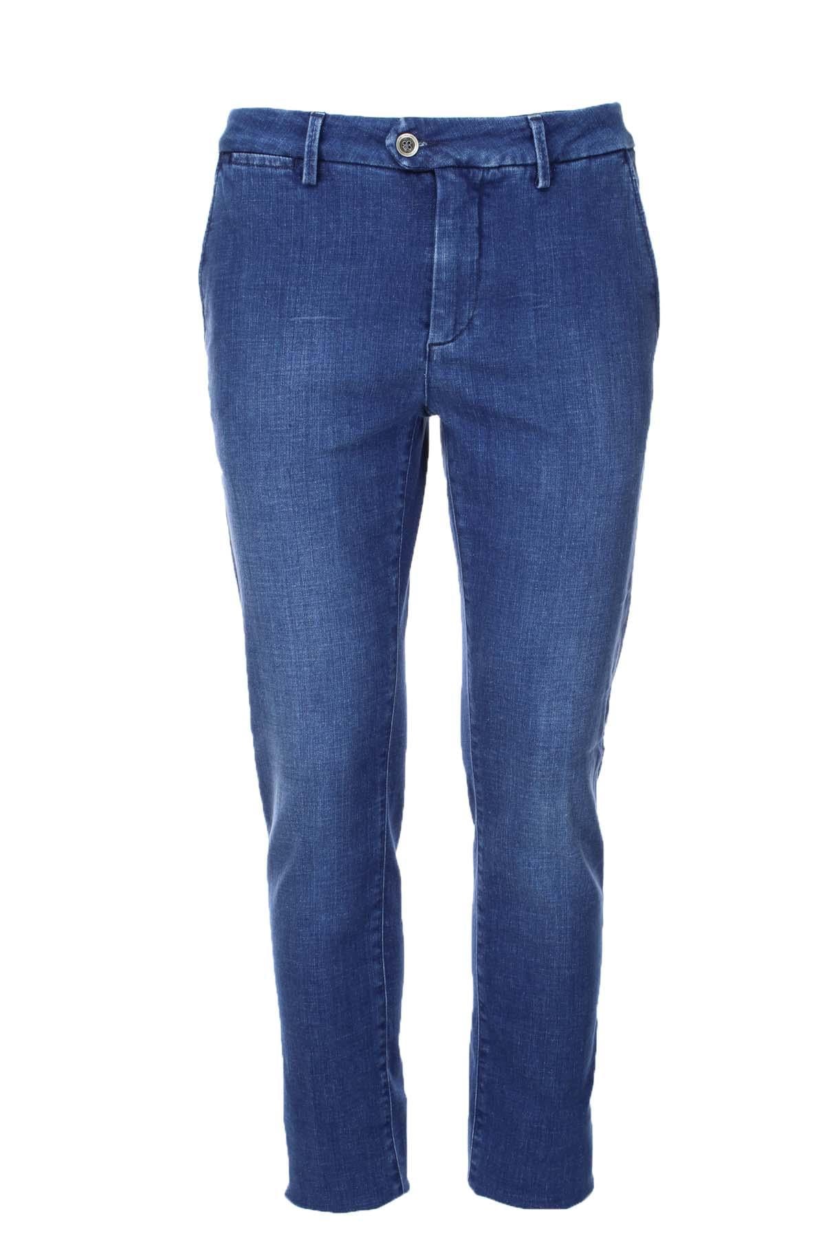 Pantalone chino in denim