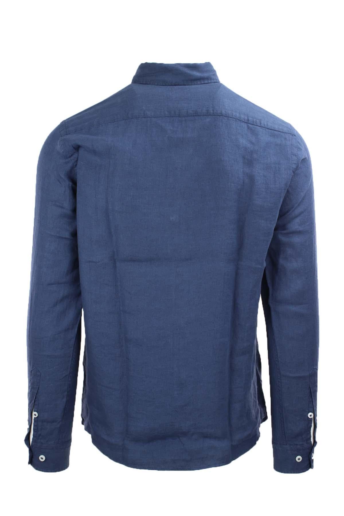 Camicia in lino Boss