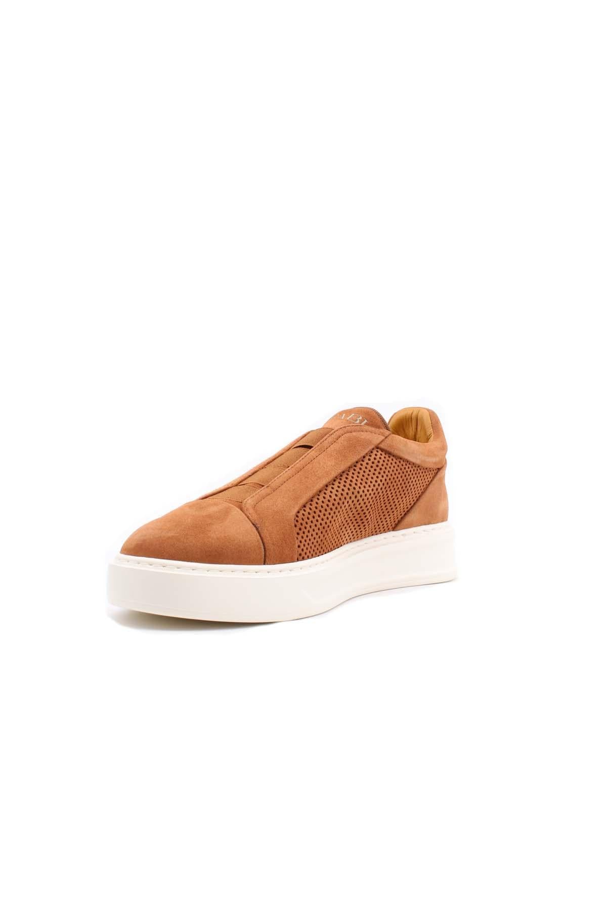 Sneaker in pelle scamosciata senza lacci Urban
