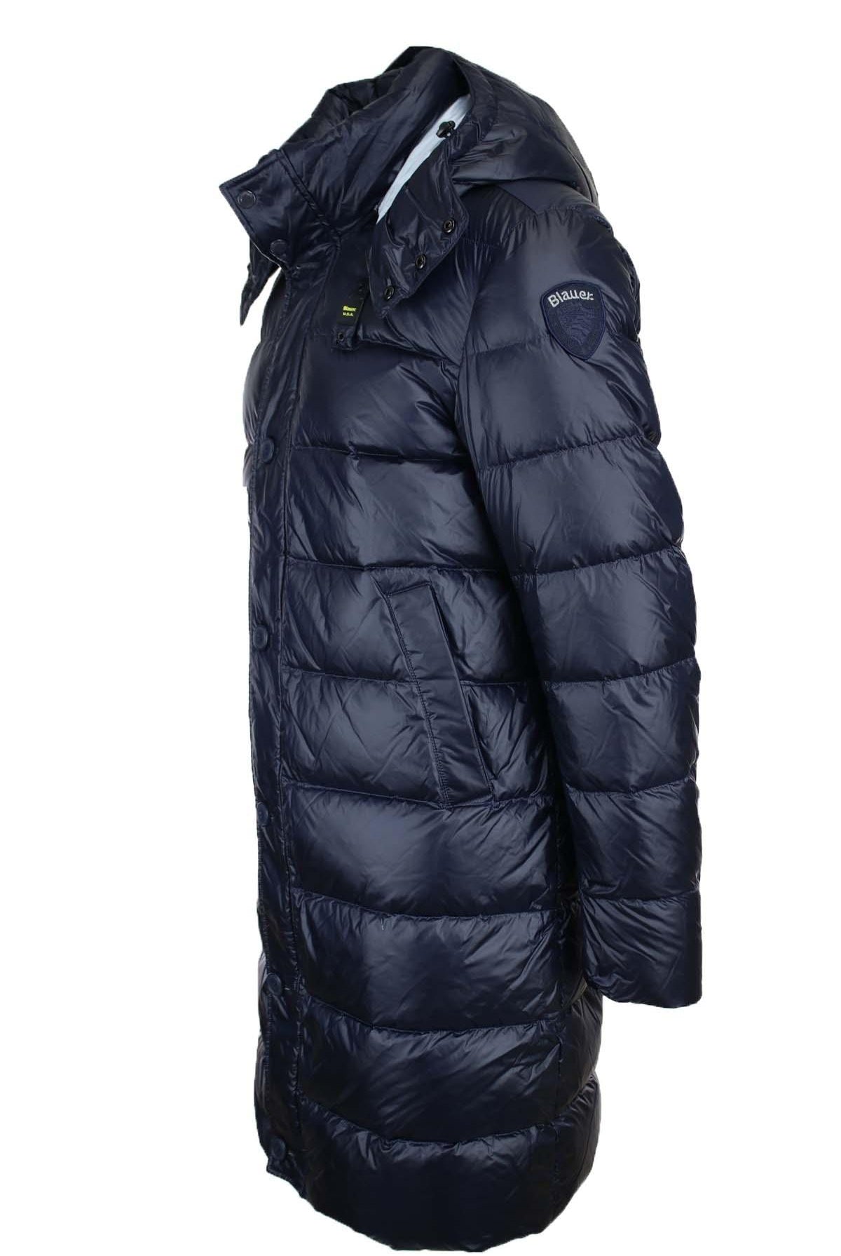 Piumino lungo con cappuccio estraibile CARVER