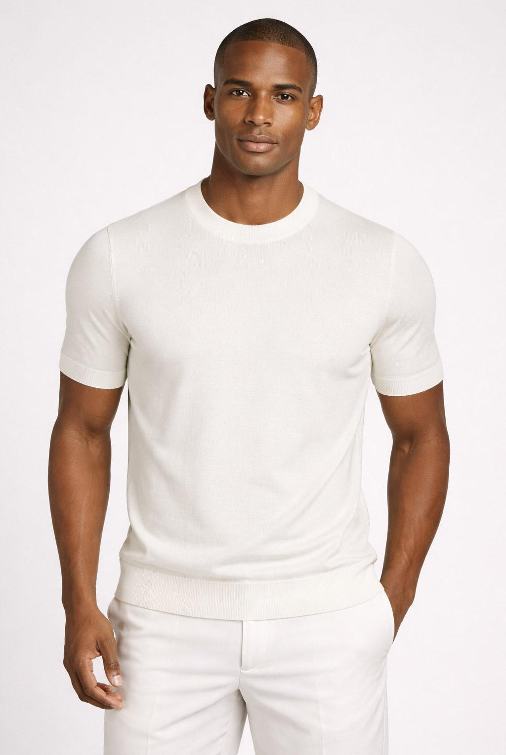 Maglia Uomo Girocollo in Seta