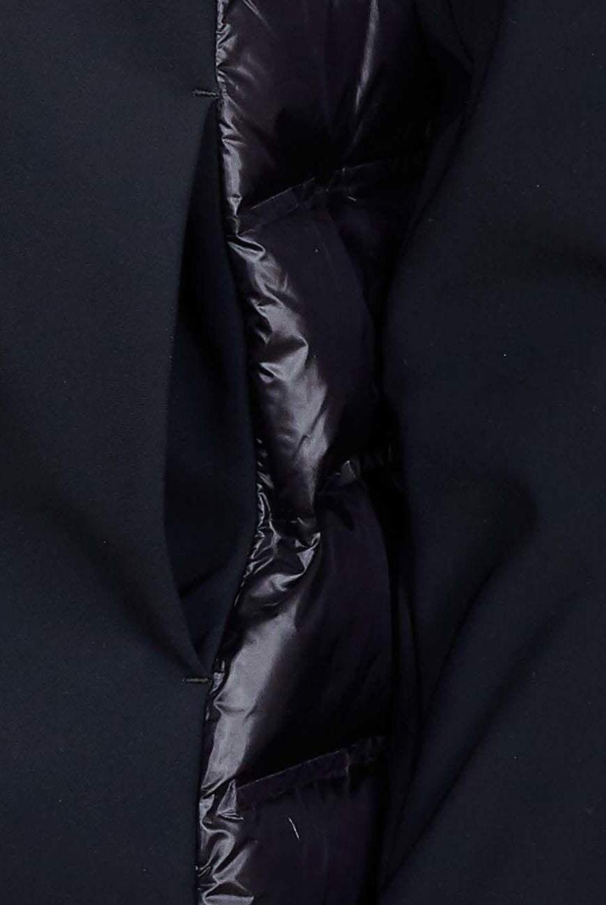 Piumino con pelliccia hybrid zar fur