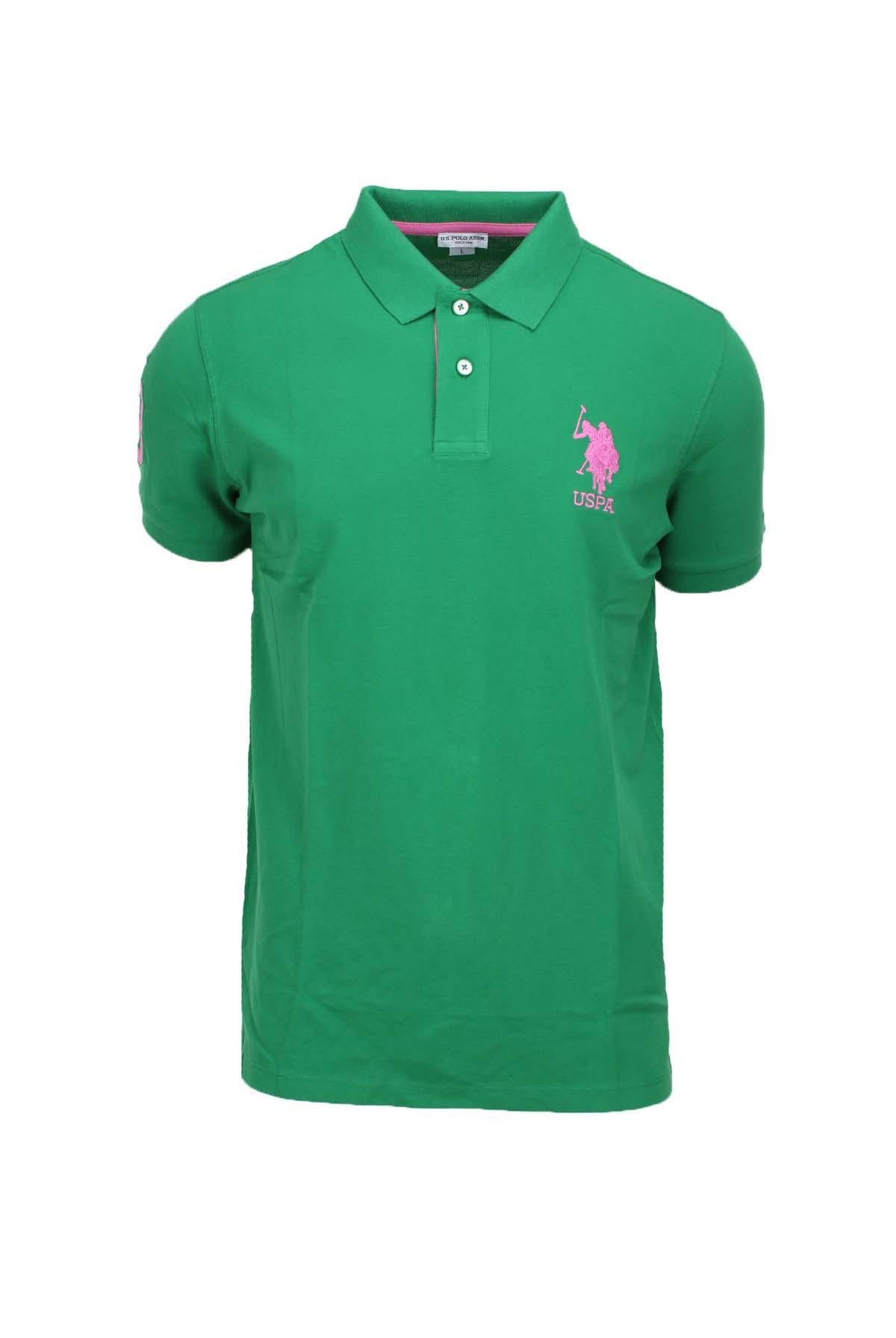 Polo mezza manica maxilogo
