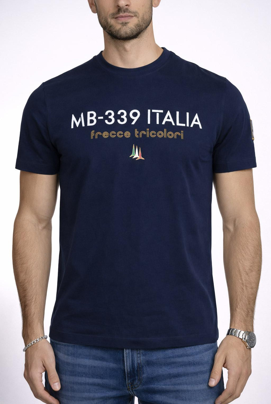 T-Shirt Uomo Frecce Tricolori Cotone