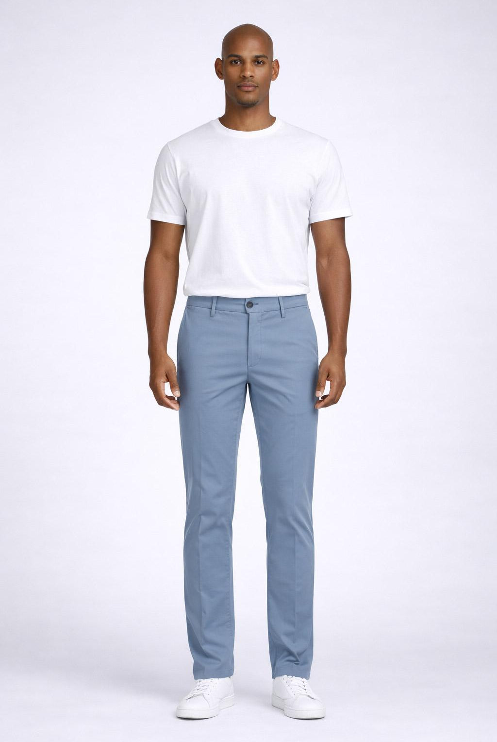 Pantalone chino in cotone stretch