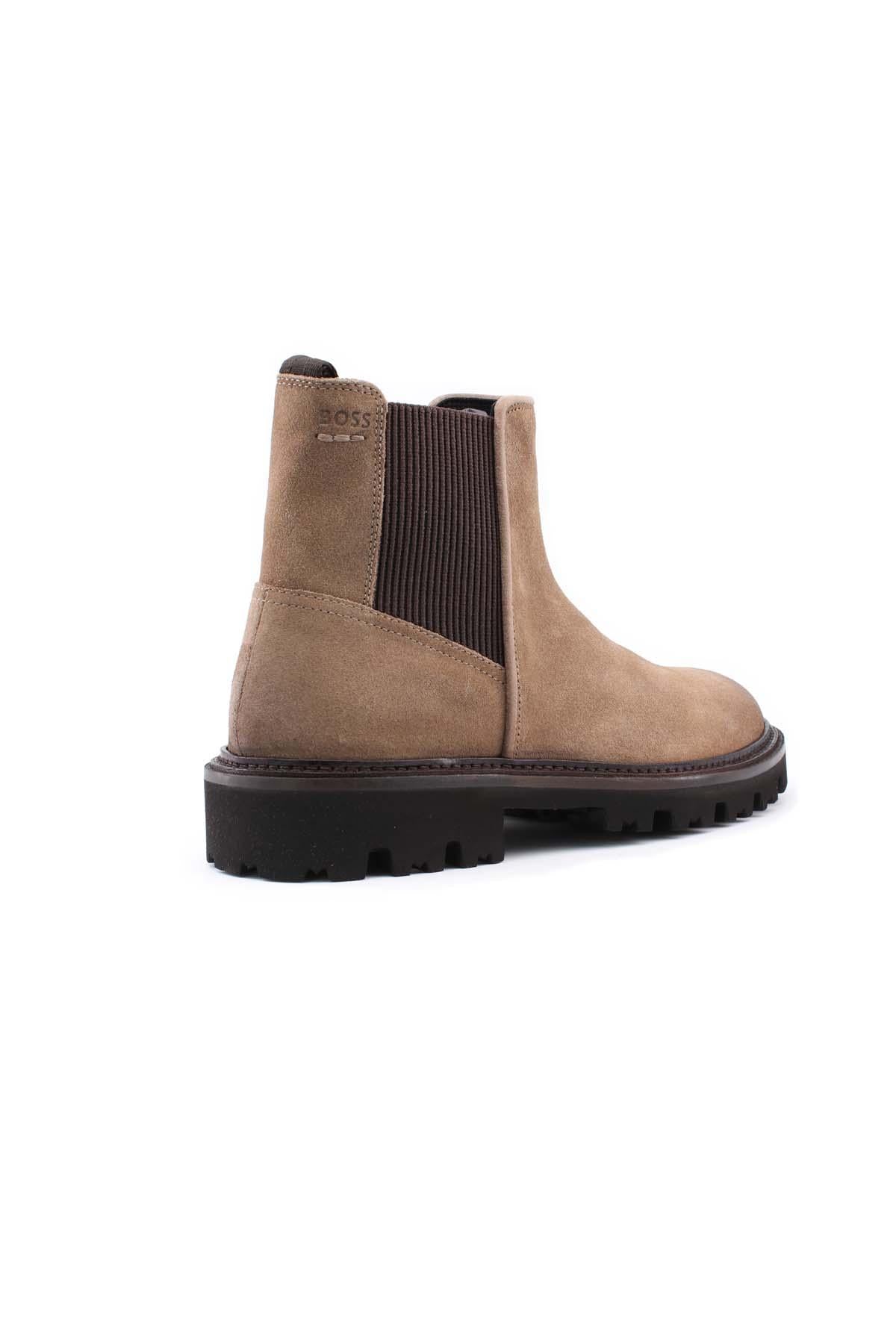 Stivaletti chelsea in pelle scamosciata