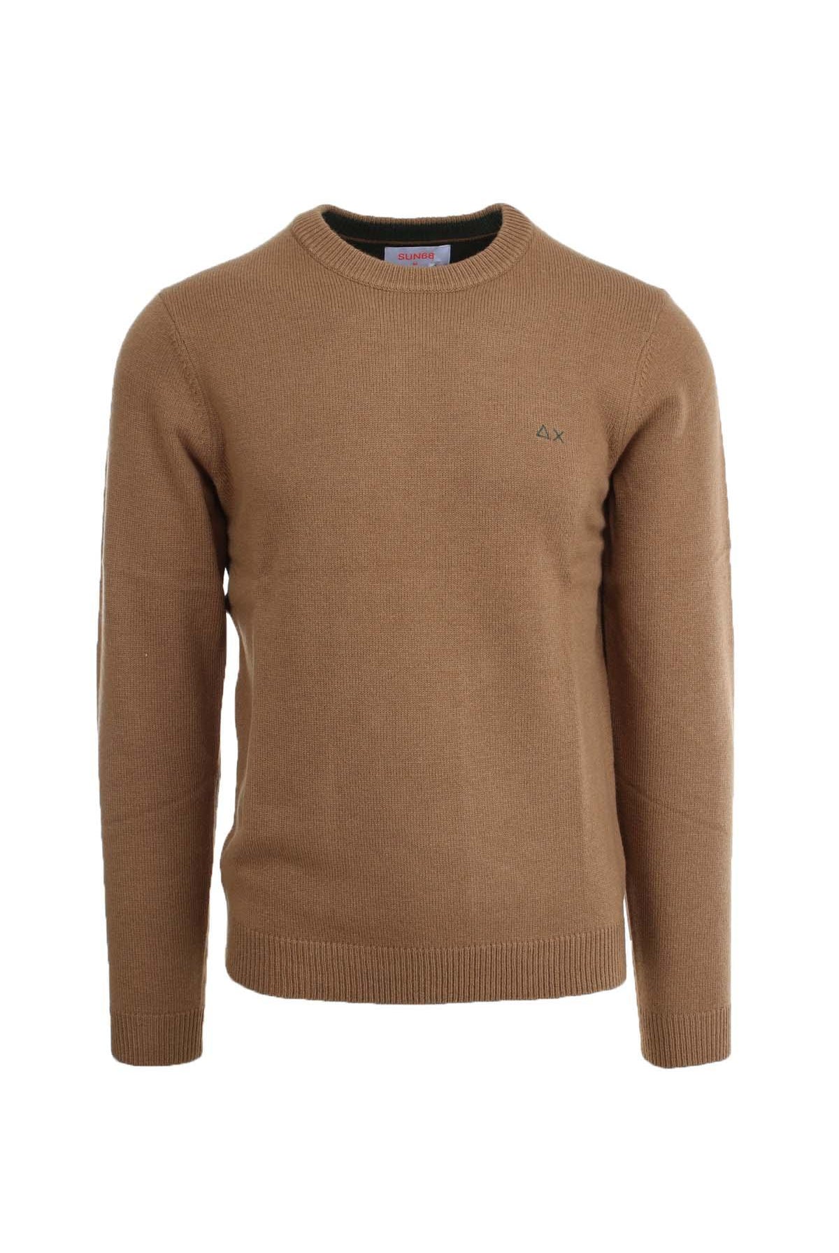 Maglia girocollo in lana cachemire